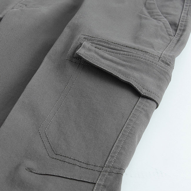 Hang Ten - 男裝 - 腰帶造型口袋休閒褲 - 卡其