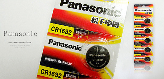 Panasonic 鈕扣型水銀電池 CR-1632 / CR1632 (5顆入)