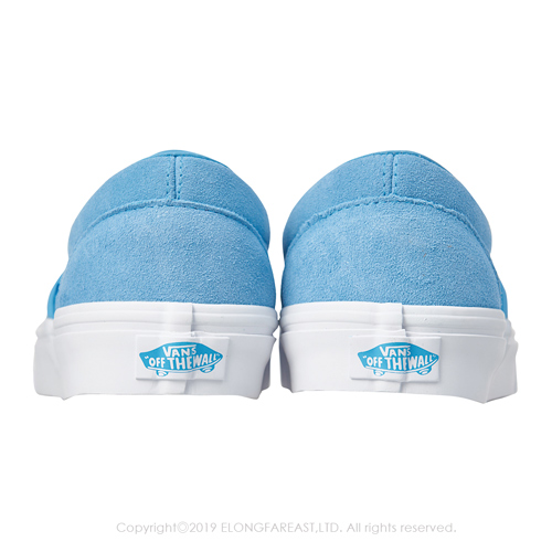 (女)VANS Classic Slip-On 素面休閒懶人鞋*粉藍