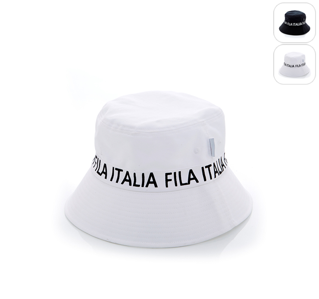 FILA 時尚筒帽-白 HTT-1100-WT