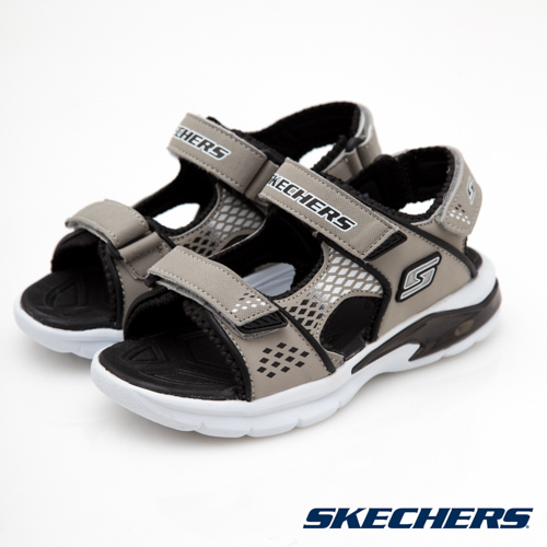 skechers interscope sandals black