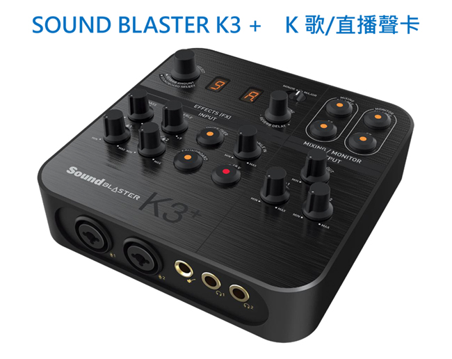 Creative SOUND BLASTER K3+ 音效卡