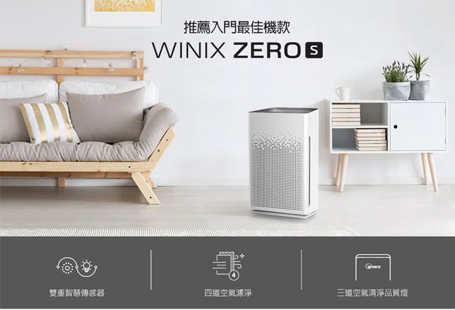 Winix 空氣清淨機 ZERO-S 專用濾網GS)