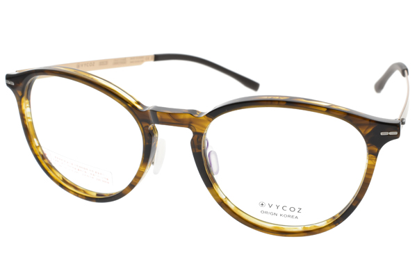 VYCOZ眼鏡 簡約休閒/流線棕-金 #TOSS HAV