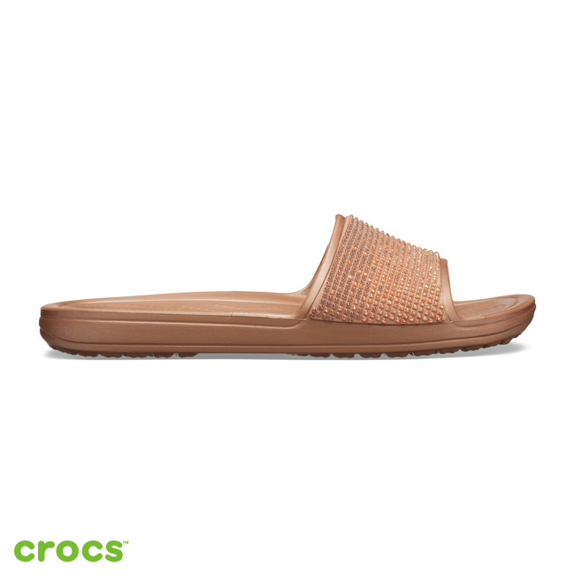 Crocs 卡駱馳 (女鞋) 思瓏閃亮涼拖-205605-7H3