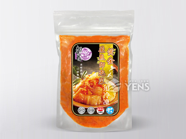 任-顏師傅-黃金飛魚卵泡菜(250g/包)