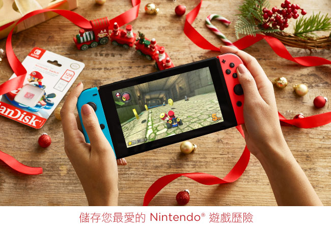 SanDisk microSD Nintendo Switch 128GB U3 任天堂卡