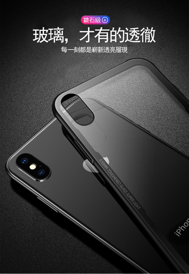 鋼化玻璃手機殼系列 Samsung Galaxy S9 (5.8吋)(透明白邊)