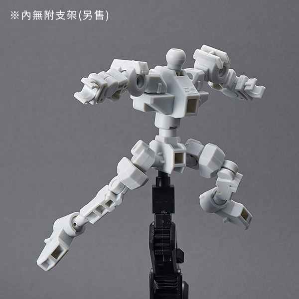 【BANDAI】SD鋼彈 CROSS SILHOUETTE系列 CS骨架 白色 OP-01