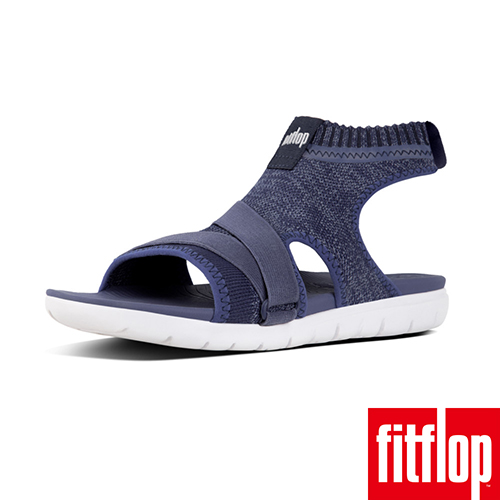 FitFlop UBERKNIT針織涼鞋印地安藍