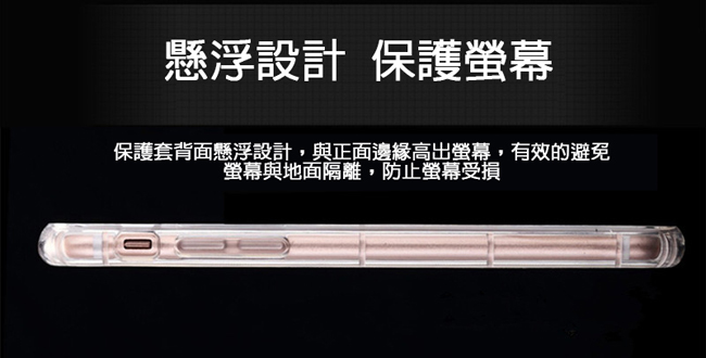 安全氣墊手機殼系列 SamsungS8 Plus (6.2吋) 防摔TPU隱形殼