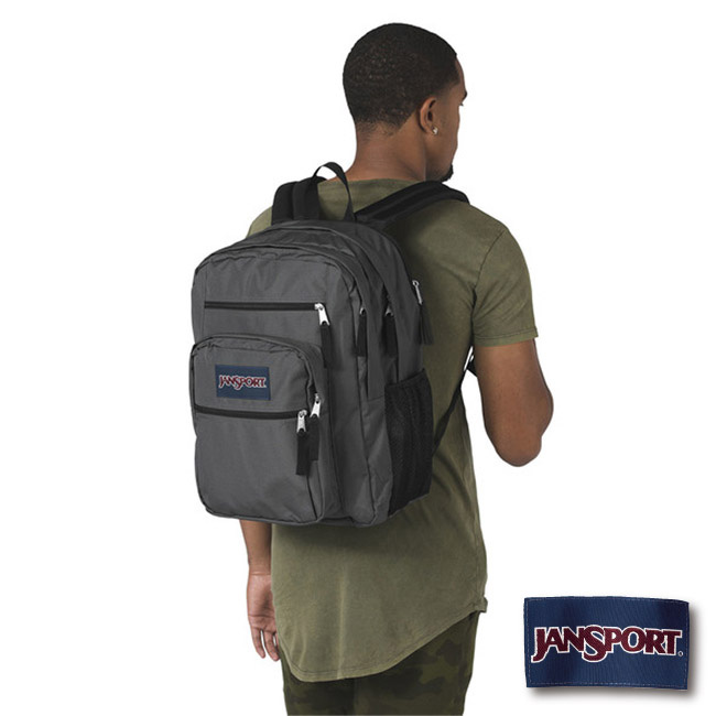 JANSPORT BIG STUDENT系列後背包 -深灰