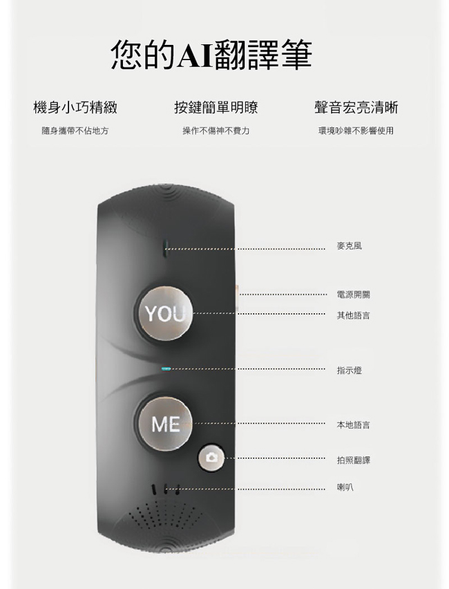 人因 AI智慧雲端翻譯機 IT010