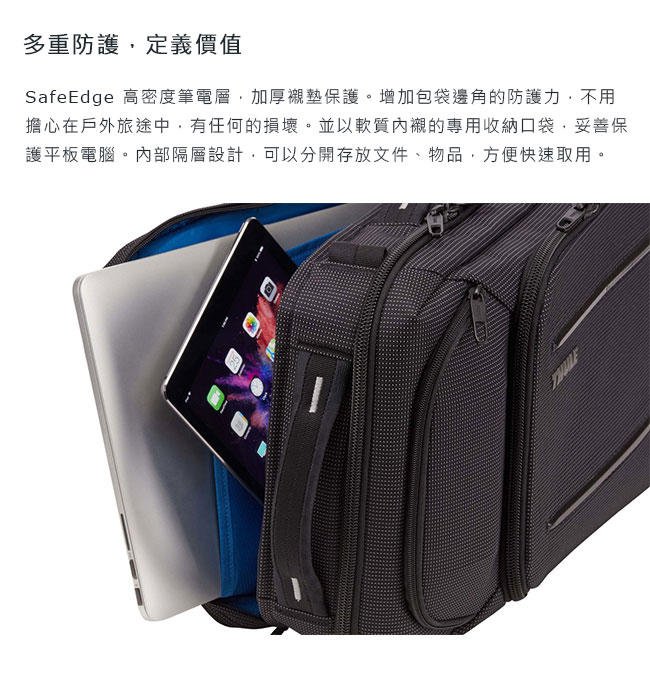 Thule Crossover 2 Laptop Bag 15.6 吋三用側背包 - 深藍