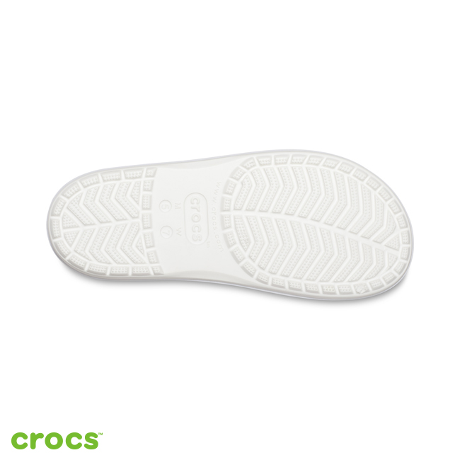 Crocs 卡駱馳 (中性鞋) 厚底卡駱班撞色涼拖 205693-100