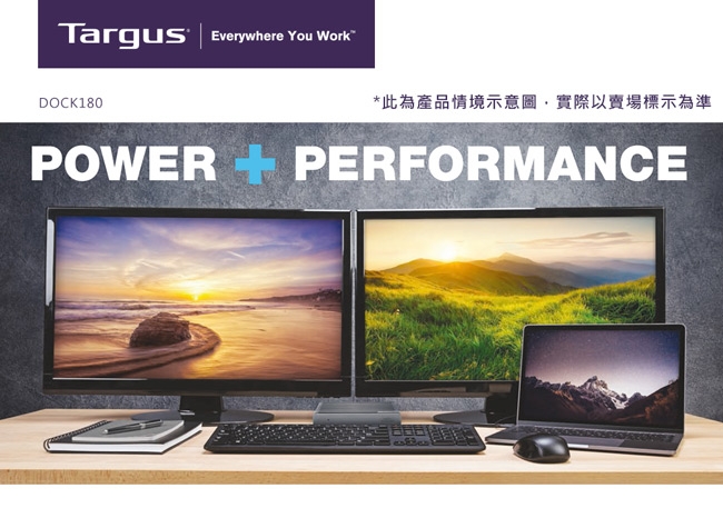 Targus USB-CDV4K 多功能擴充埠-DOCK180