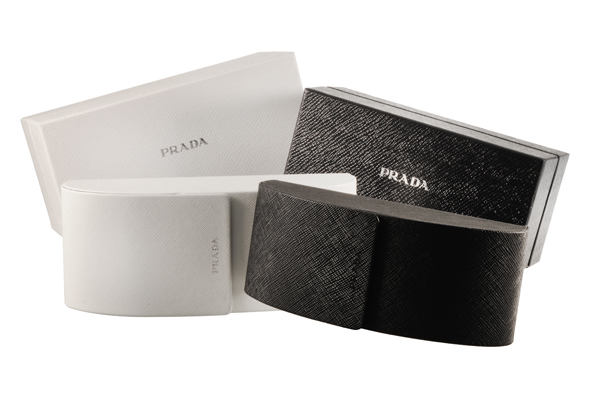 PRADA光學眼鏡 簡約時尚/琥珀-金#VPR60TD DHO1O1