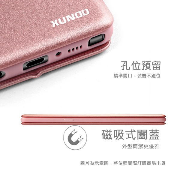 XUNDD for Samsung Galaxy Note 9賽納可插卡支架皮套