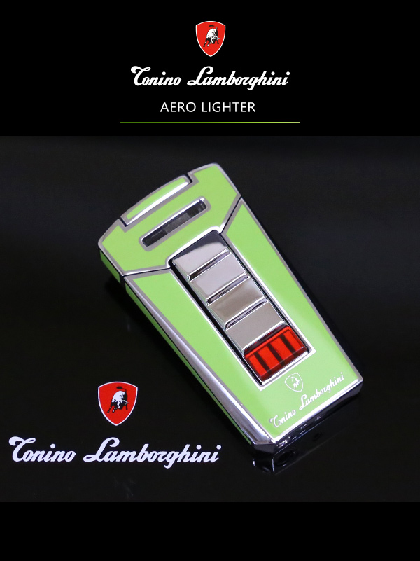 藍寶堅尼Tonino Lamborghini AERO LIGHTER 打火機(綠)