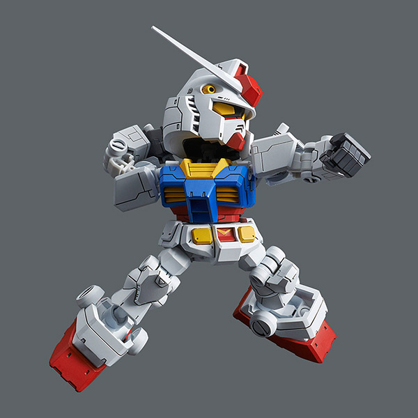 【BANDAI】SD鋼彈 CROSS SILHOUETTE系列 RX-78-2 鋼彈&骨架