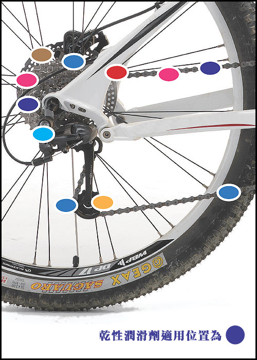 CHEPARK自行車乾性鏈條潤滑劑