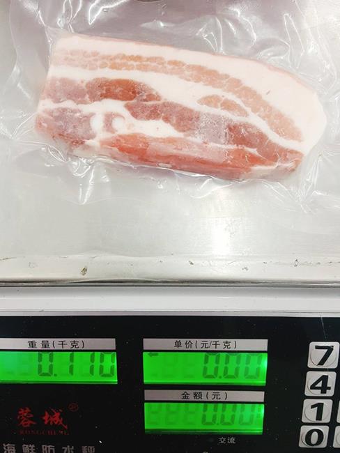 【海陸管家】台灣帶皮豬五花厚肉片(每片約100g) x5片