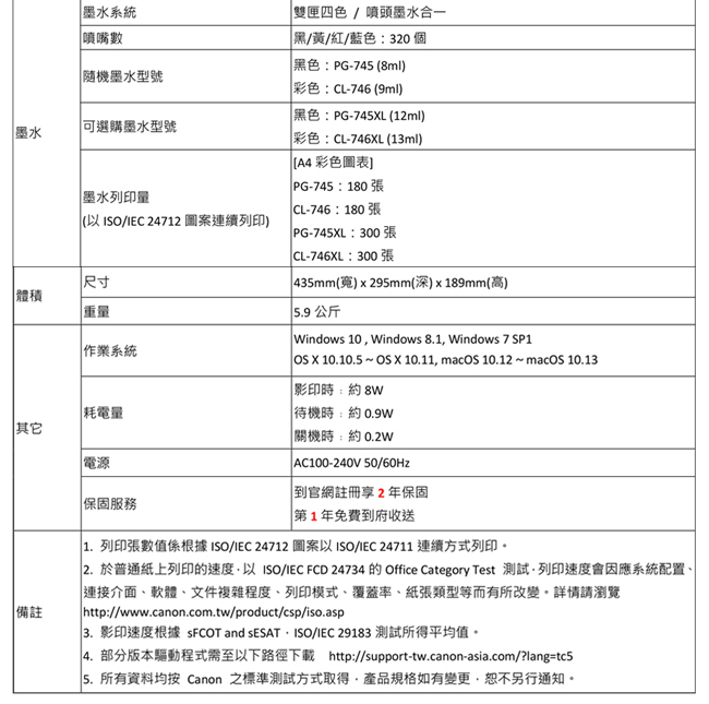 Canon PIXMA TR4570 傳真多功能相片複合機