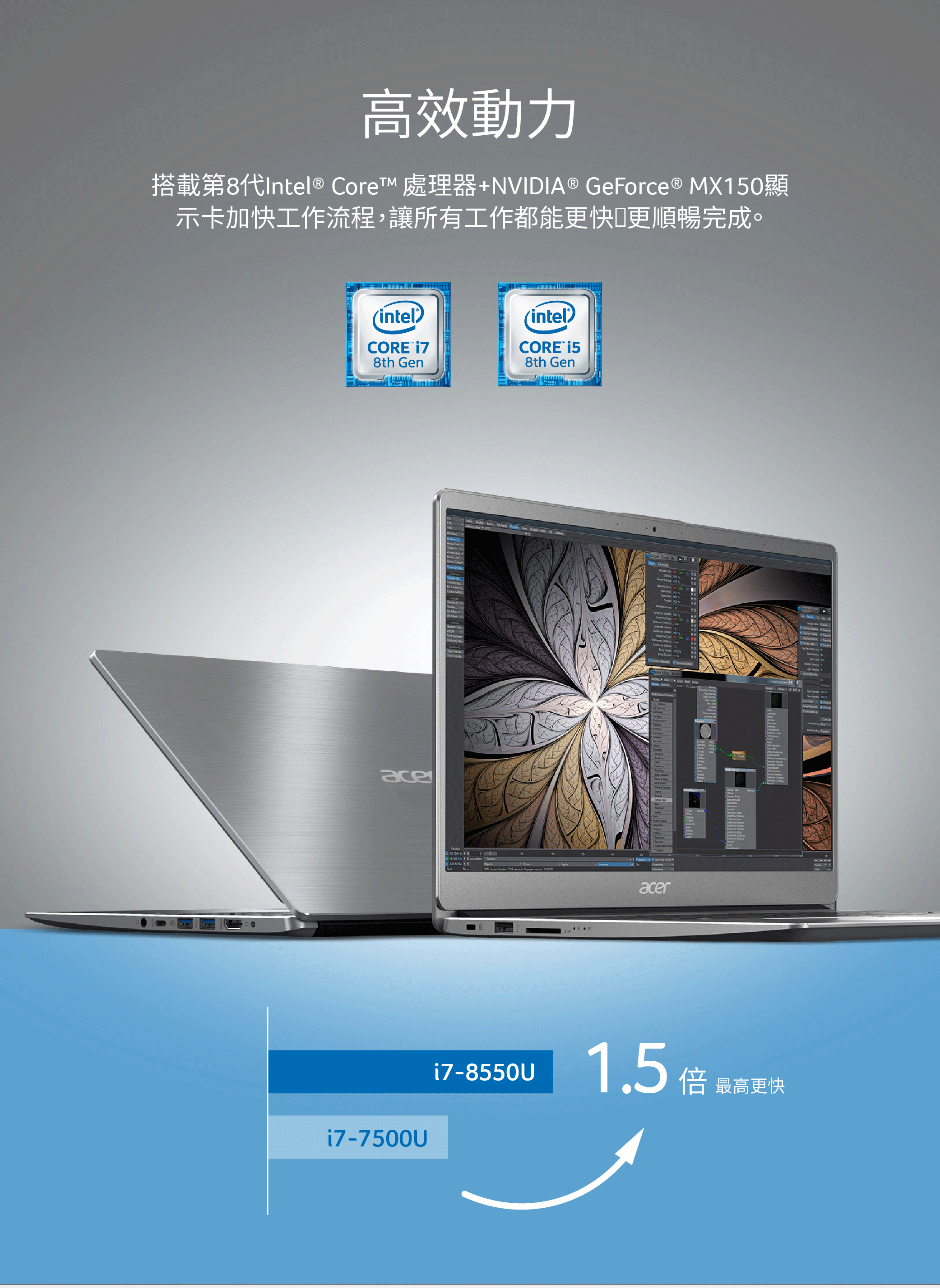 Acer S40-10-32Z3 14吋筆電(i3-8130U/1T+16GOptane/