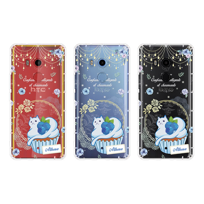 反骨創意 HTC全系列 彩繪防摔手機殼-英式饗宴(智慧)