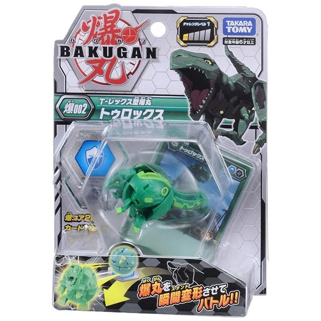 任選日本爆丸BP-002 暴龍 綠 瞬間變形 BK12398 BAKUGAN | 機器人/變身型機器人 | Yahoo奇摩購物中心