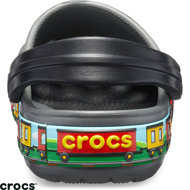 Crocs 卡駱馳 (童鞋) 趣味學院火車小克駱格-205516-0DA