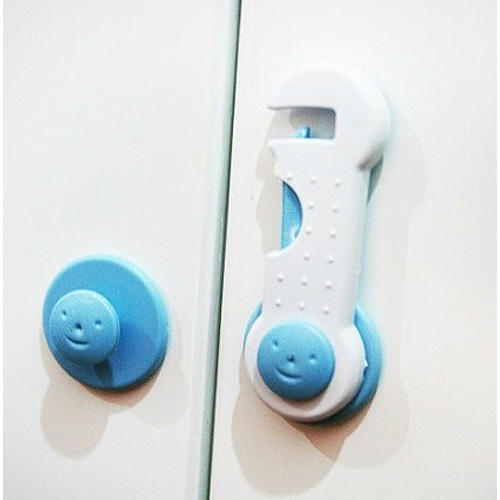 月陽寶寶安全防護自黏式櫥櫃安全鎖防護鎖兒童鎖超值2入(529)