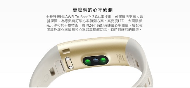 HUAWEI華為 Band 3 Pro 運動手環(金)