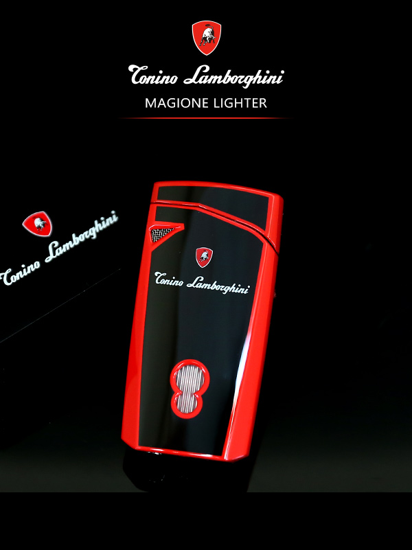 藍寶堅尼Tonino Lamborghini MAGIONE LIGHTER打火機(黑紅)