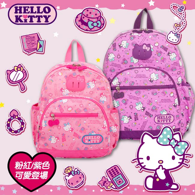 IMPACT HELLO KITTY 休閒潮流Ⅱ-後背包-大(KT88B02)