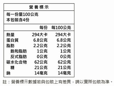 統一生機 老麵黑糖饅頭(400g/4入裝)