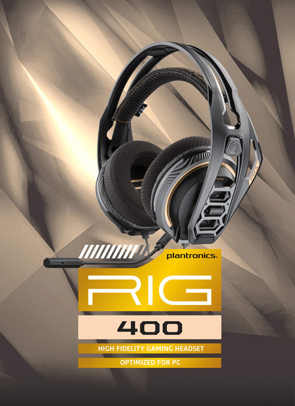Plantronics繽特力 RIG 400 Dolby Atmos 電競耳機