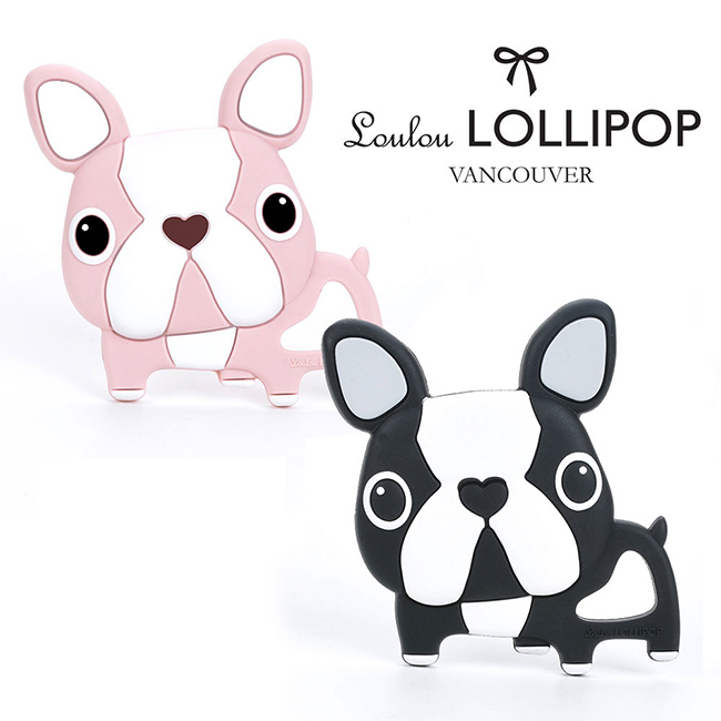 加拿大Loulou lollipop造型鬥牛犬 固齒器/夢幻固齒器(2款可選)