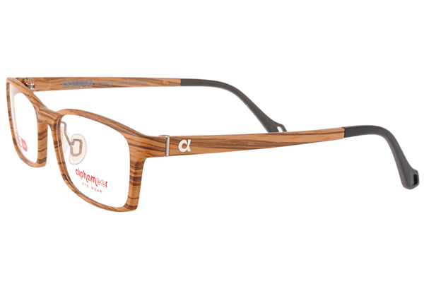 Alphameer光學眼鏡 韓國塑鋼系列/木紋#AM3501 CW4