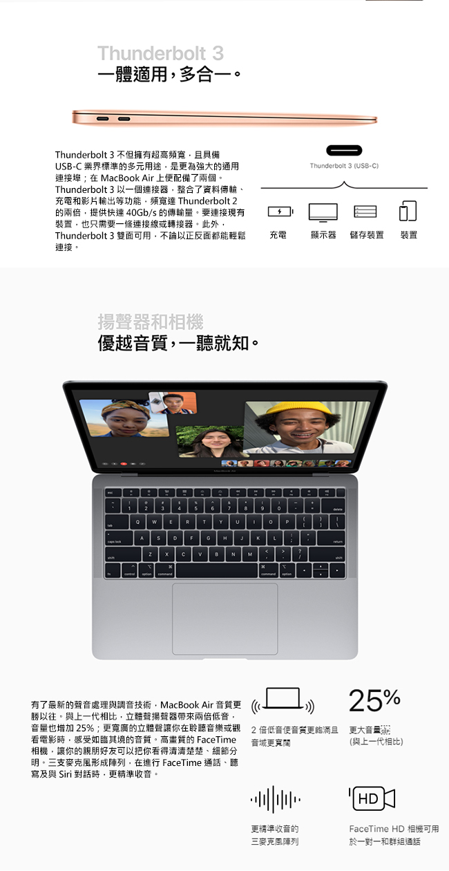 (組合包) 全新Apple MacBook Air 13吋/i5/8GB/128GB