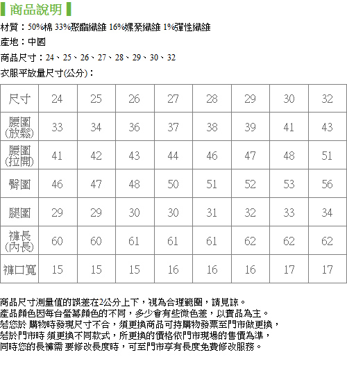 bossini女裝-彈性修身褲03海軍藍