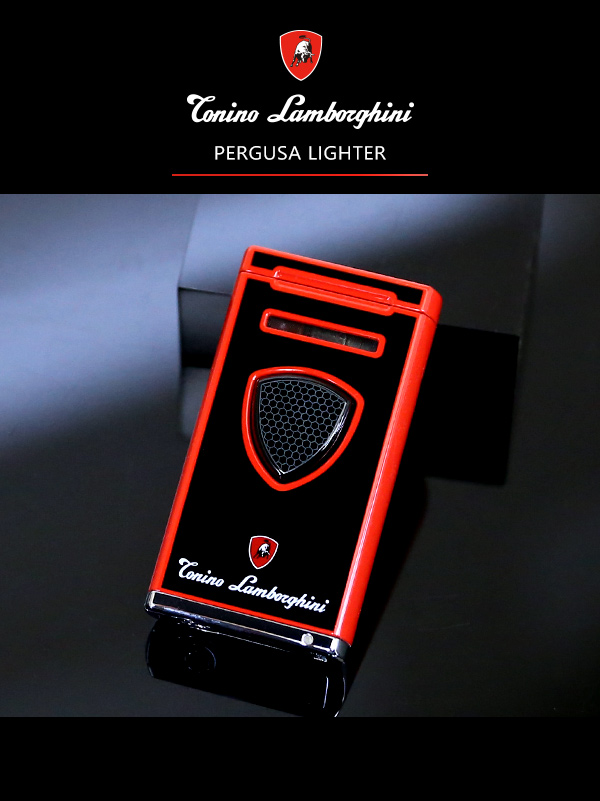 藍寶堅尼Tonino Lamborghini PERGUSA LIGHTER打火機(紅黑)