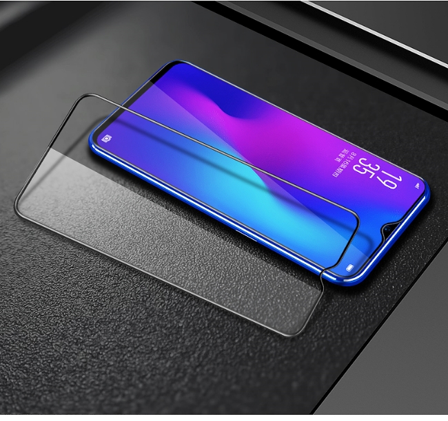 PKG OPPO R17Pro 保護貼-全滿版玻璃(黑框)