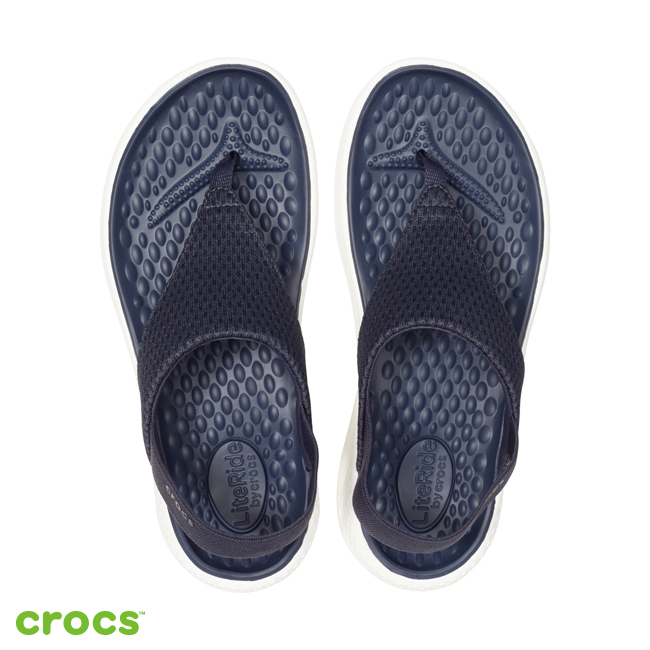 Crocs 卡駱馳 (女鞋) LiteRide人字拖-205477-462