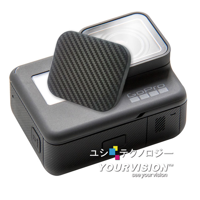 (2入)GoPro 副廠 HERO7 HERO6HERO5 入門款 carbon軟式鏡頭蓋