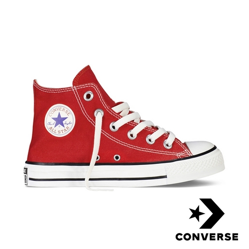 Converse 中大童休閒鞋-3J232C 紅