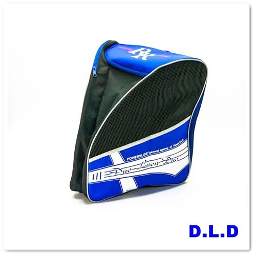DLD多輪多 專業鋁合金底座平花直排輪 溜冰鞋 黑紫 GP-003 附贈太空背包