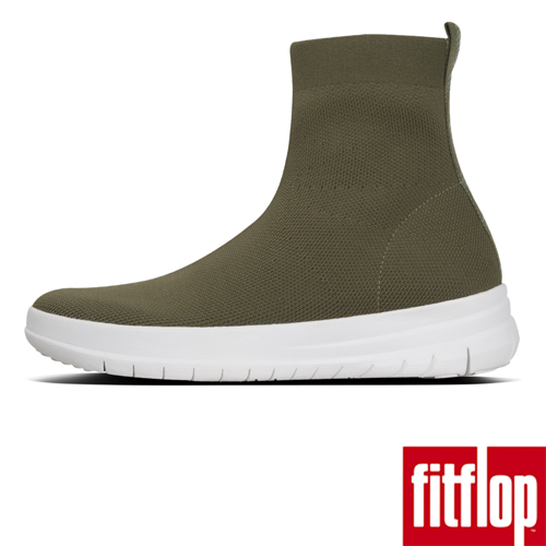 FitFlop ÜBERKNIT SOCK BOOTS-灰綠色