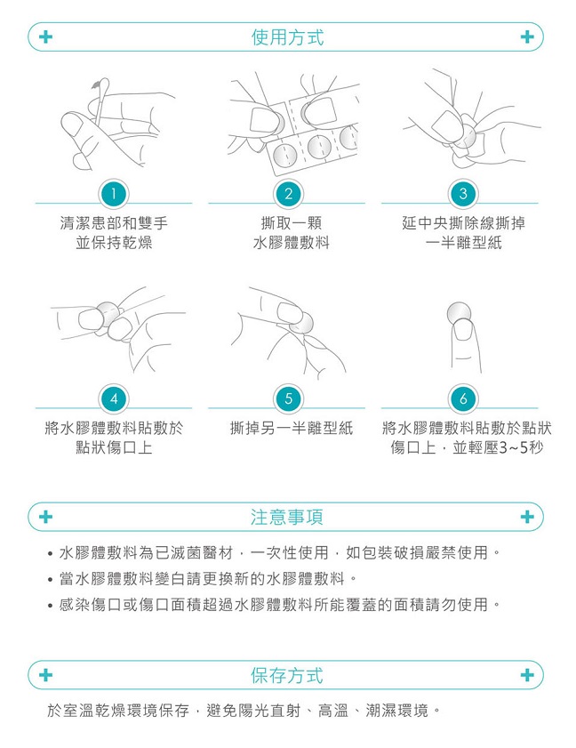 安適康AnsCare 超薄美容貼/人工皮/水膠體敷料(12顆X4盒)