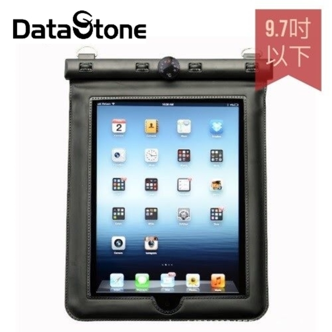 DataStone iPad 9.7吋平板電腦防水袋/保護套/可觸控-溫度計型